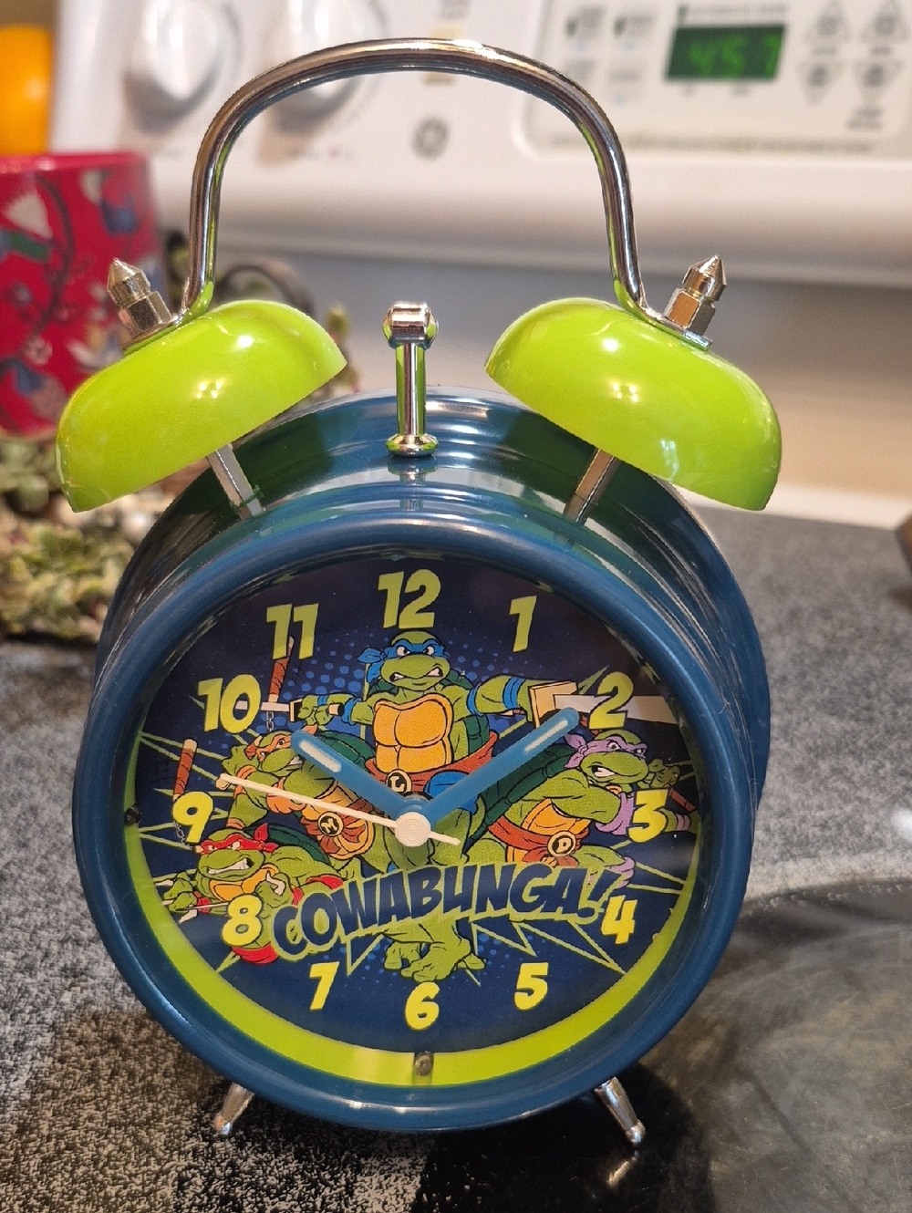Teenage Mutant Ninja Turtles Alarm Clock 2014 Cowabunga New In Box